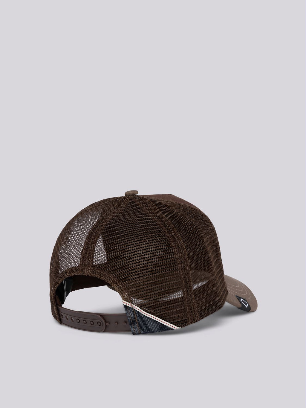 REPLAY CAP WITH BILL IN TWILL WITH LION PATCH