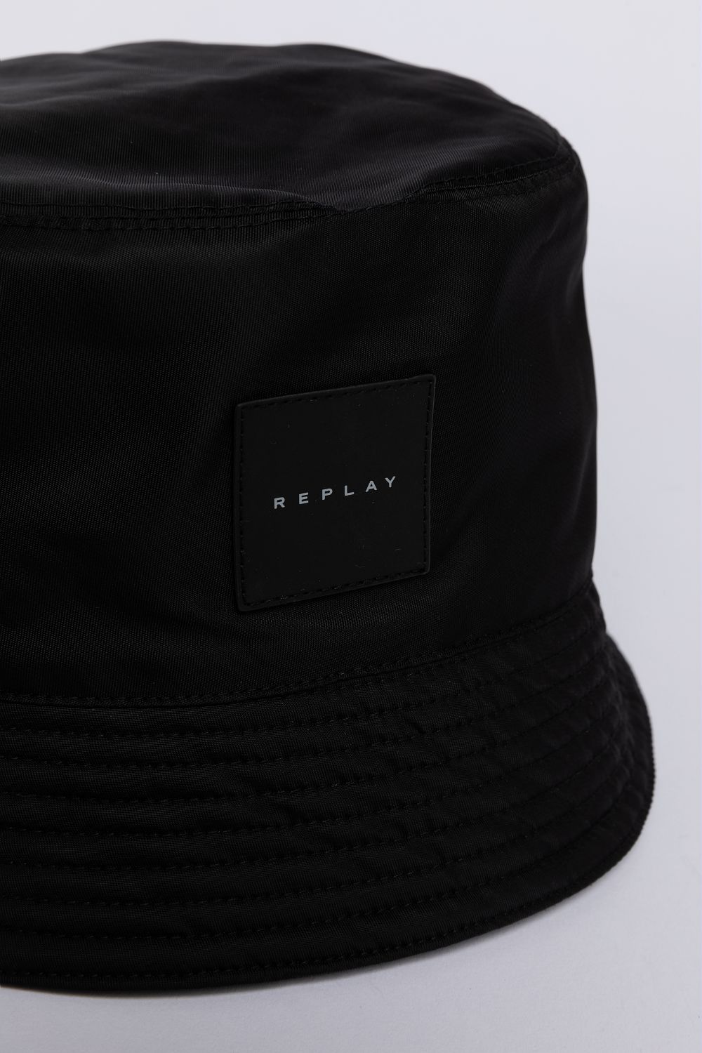 REPLAY SOLID-COLOURED BUCKET HAT
