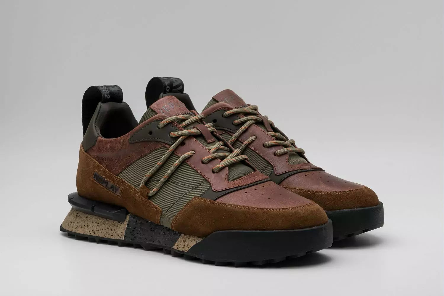 Replay men’s Field Space 2 lace up sneaker