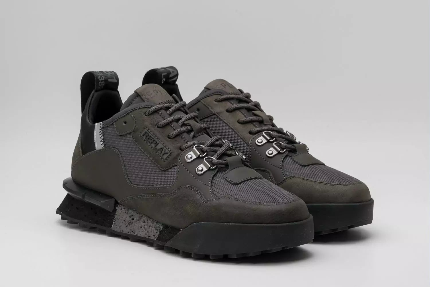 Replay men’s Field Speed K2 Lace Up Sneaker