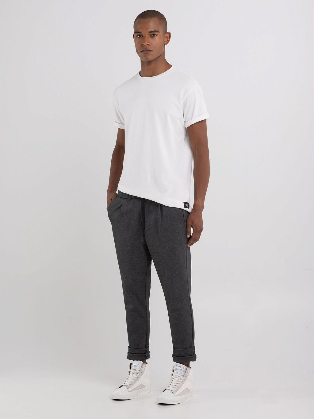 REPLAY SARTORIALE JERSEY T-SHIRT