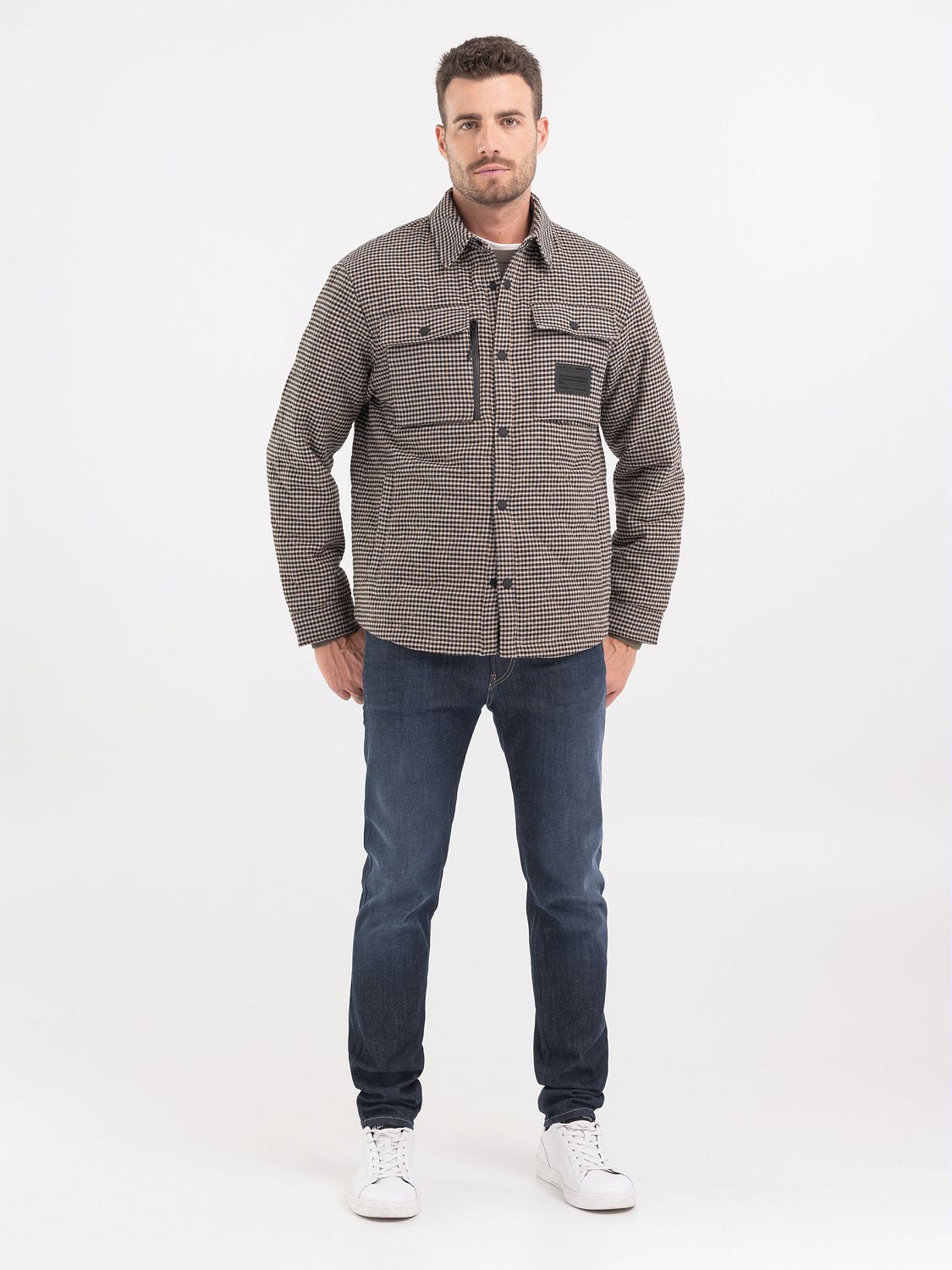 REPLAY LIGHTWEIGHT SHIRT JACKET