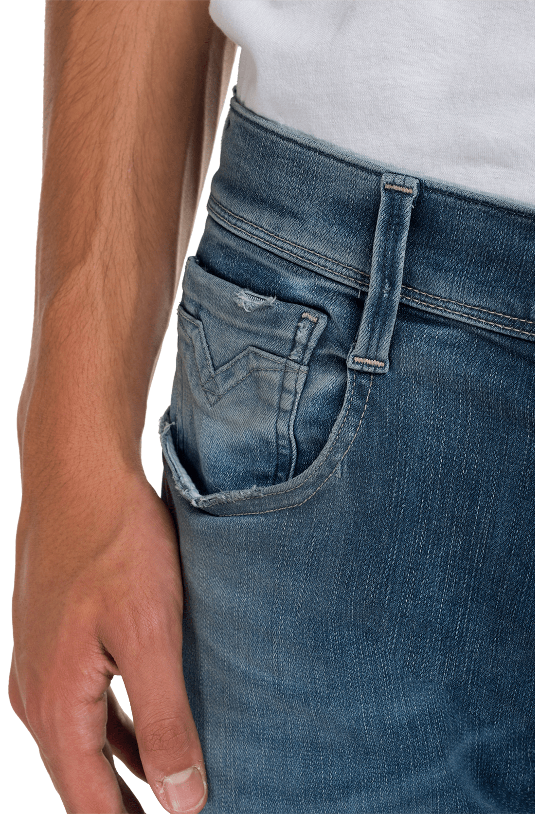 Replay Hyperflex slim fit Anbass jeans
