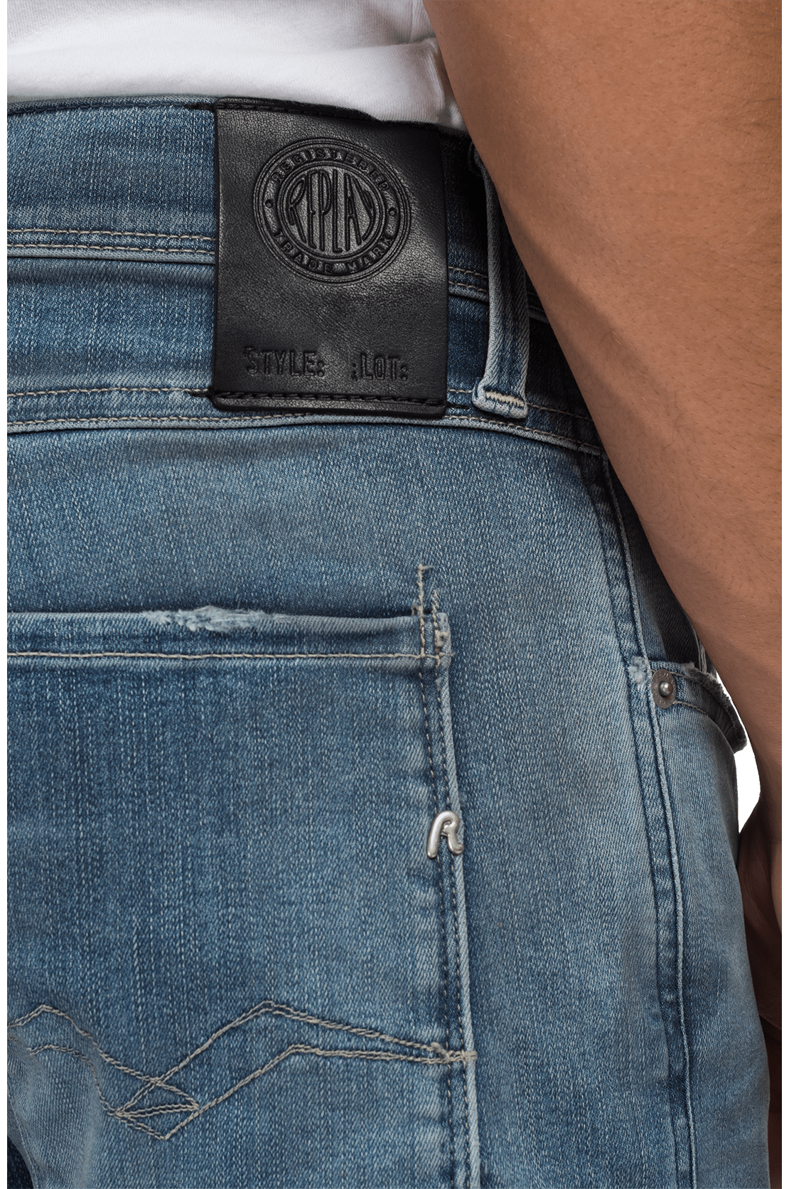 Replay Hyperflex slim fit Anbass jeans