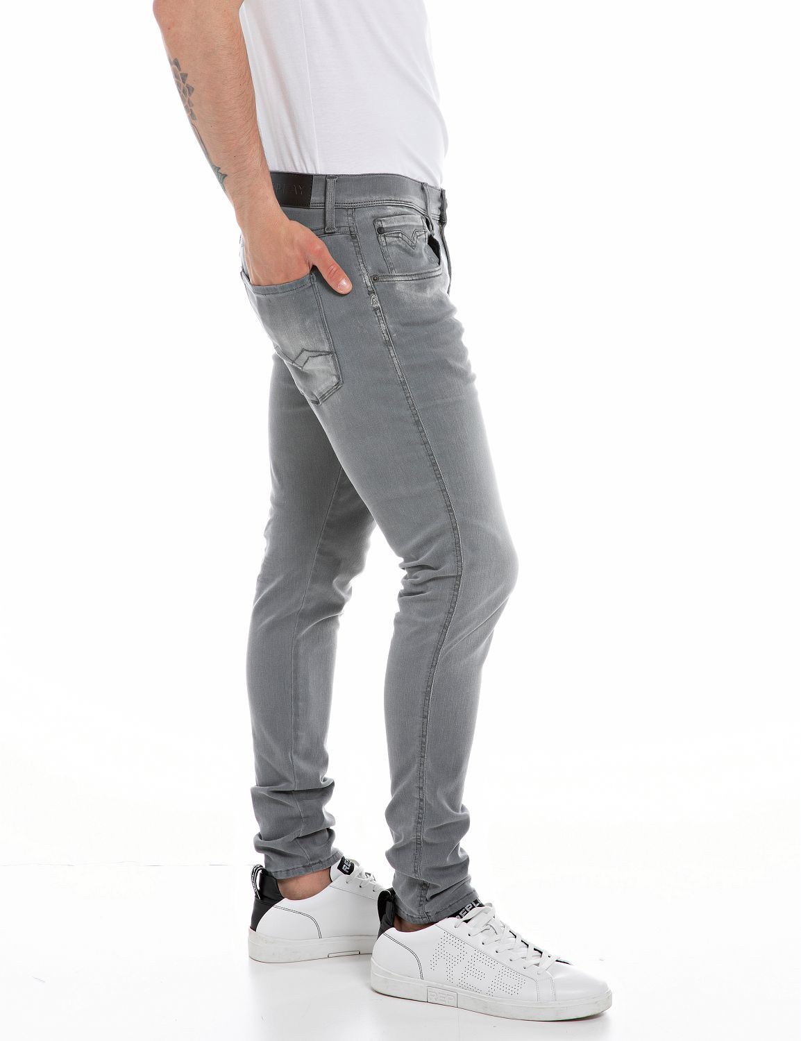 Replay men’s Hyperflex slim fit Bronny jeans