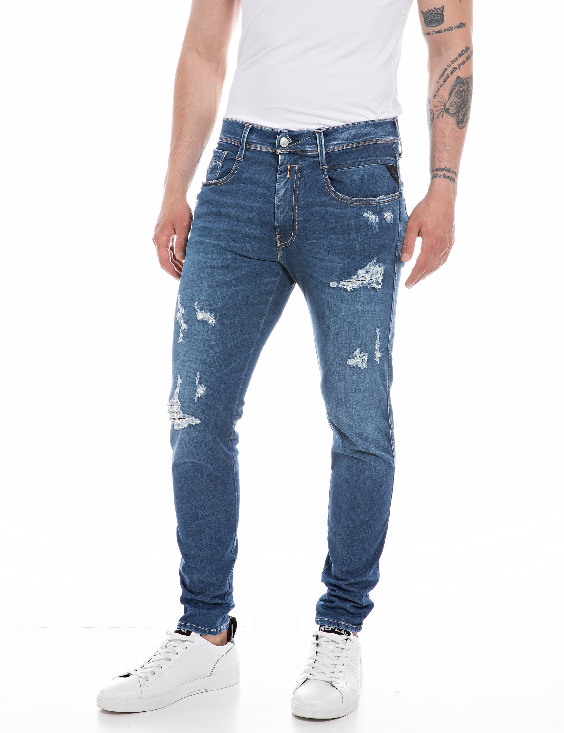 Replay men’s Hyperflex X.L.I.T.E slim fit Bronny jeans
