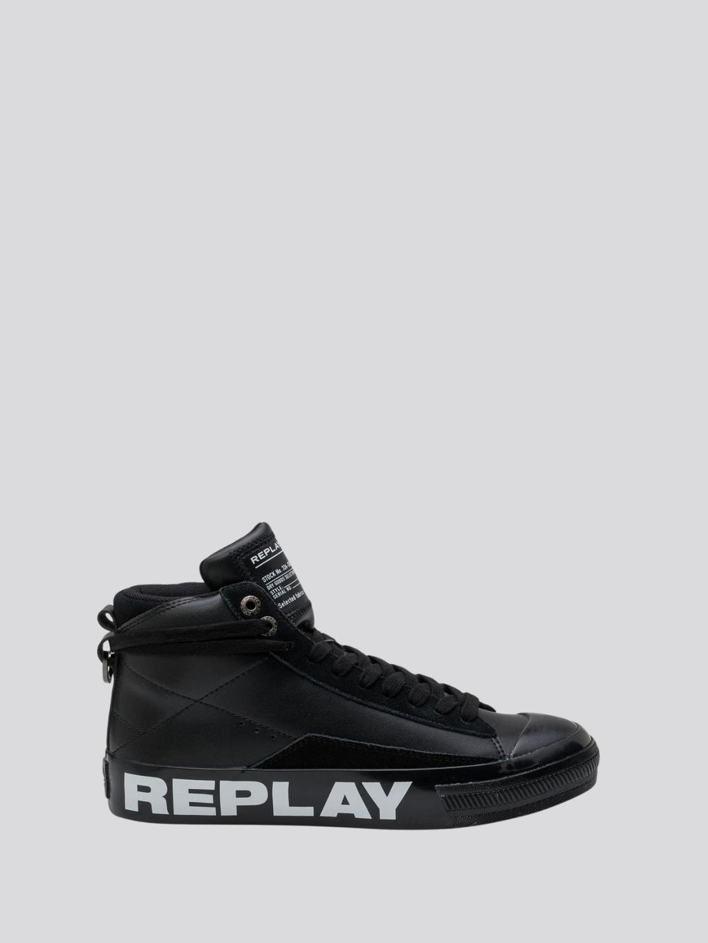 REPLAY SNAP CAMPUS MID CUT SNEAKERS WITH LACES