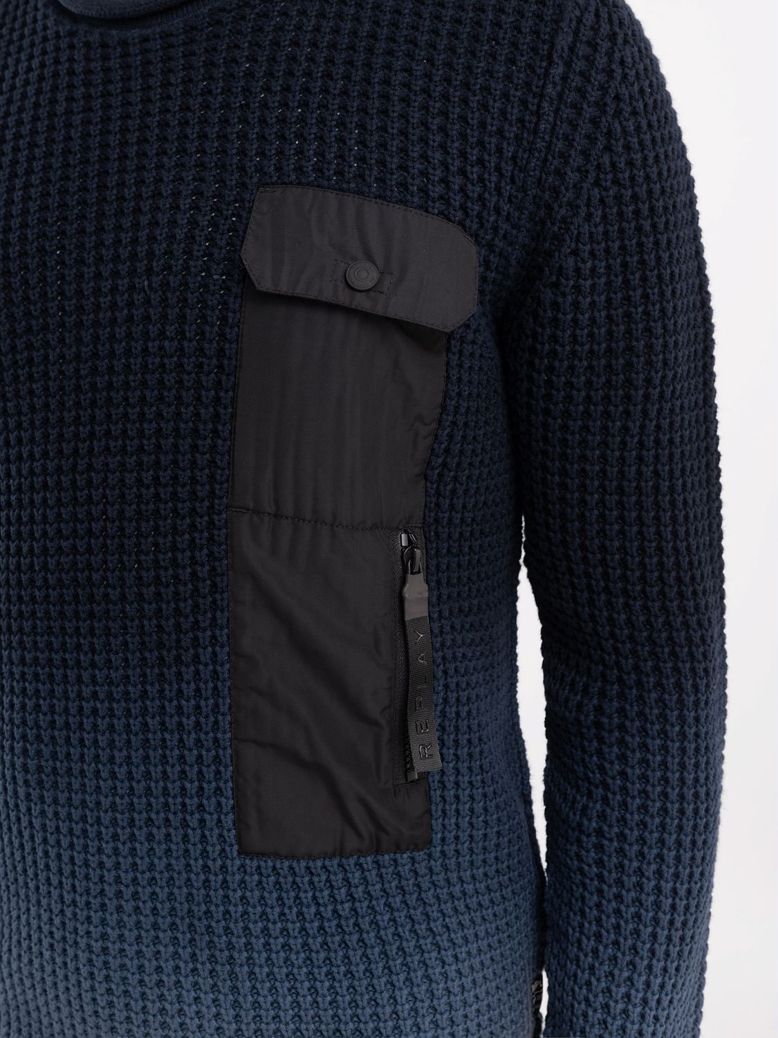 REPLAY GRADIENT CREWNECK SWEATER