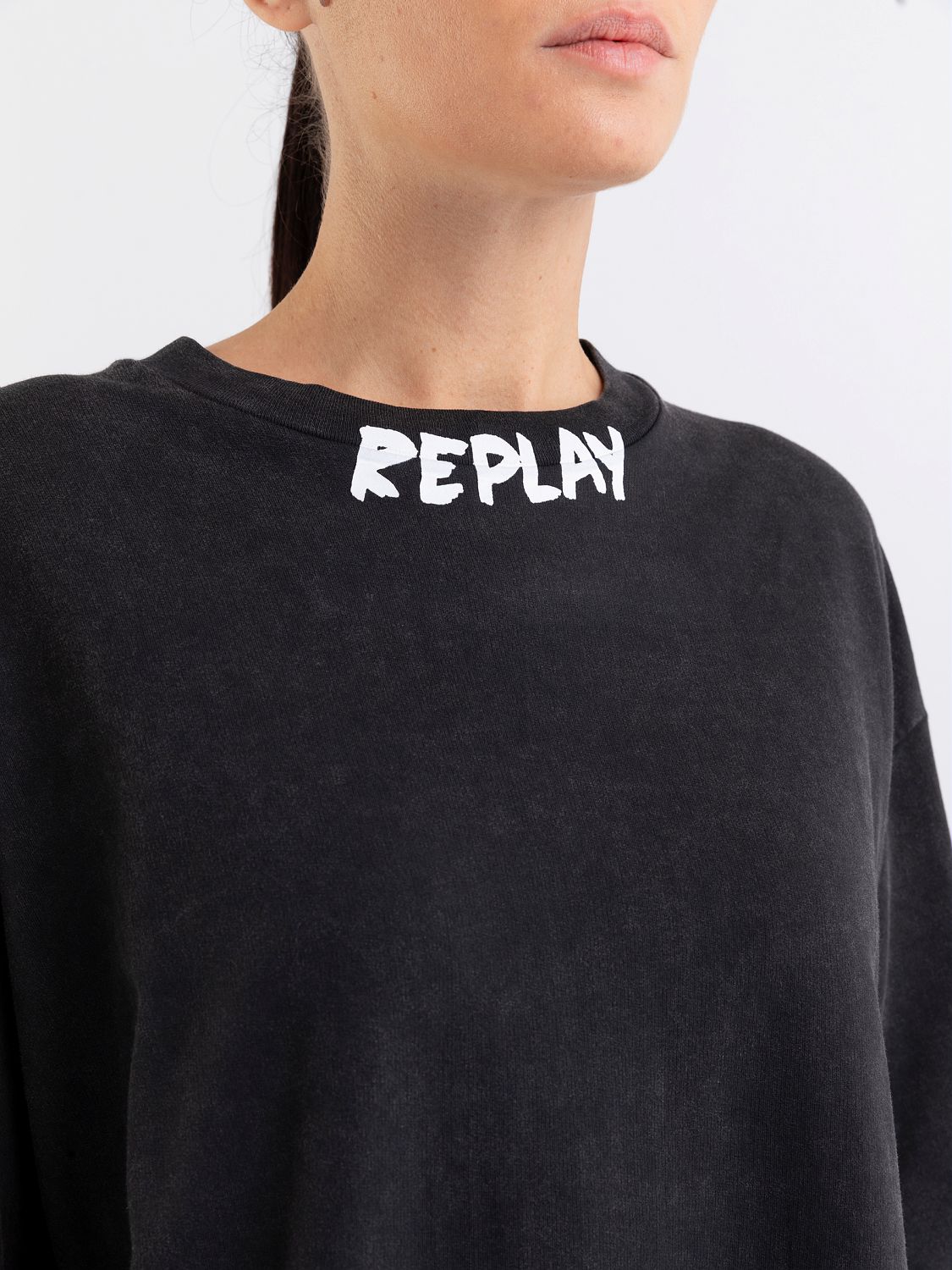 REPLAY OVERSIZED BOXY T-SHIRT